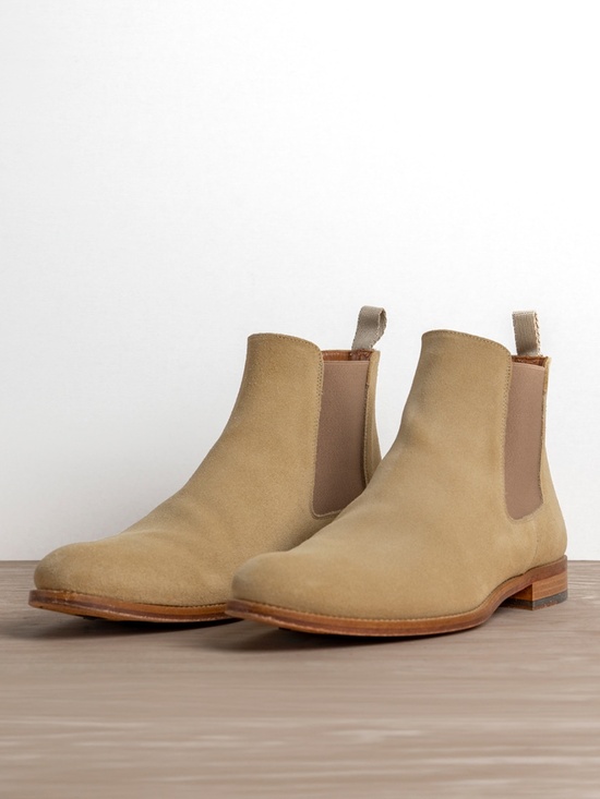 TAFT The Jude Boot Tonal Brown Suede Men’s Size 10 Chelsea Boots Excellent main image 8